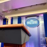 Trump BLASTS Netanyahu Over Latest Disaster Move Podium in White House press briefing room