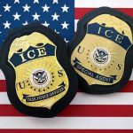 ICE is Quietly Firing Recruits – Blitz Backfires ICE badges on an American flag background