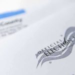 Trump WARNED State, Now DOJ Is Suing Them Official election mail envelopes with county label