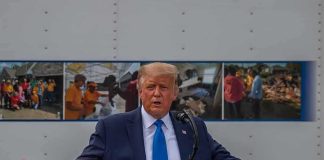 Trump Suspends ALL Iran Strikes Immediately! Donald Trump speaks at a podium with arms outstretched